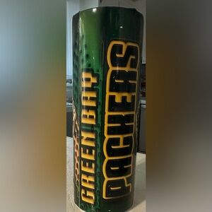 Greenbay packers 20 oz skinny tumbler